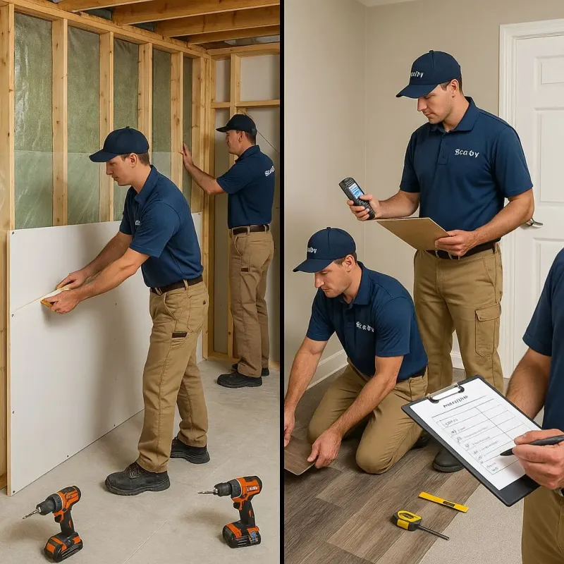 Repairs and Reconstruction process in Hebron, OH